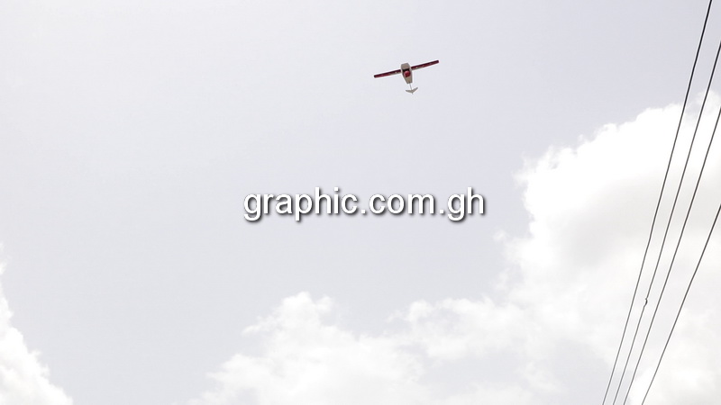 Zipline conducts drone delivery test run, PHOTOS AND VIDEO BY DAVID PAA KWASI ABLE