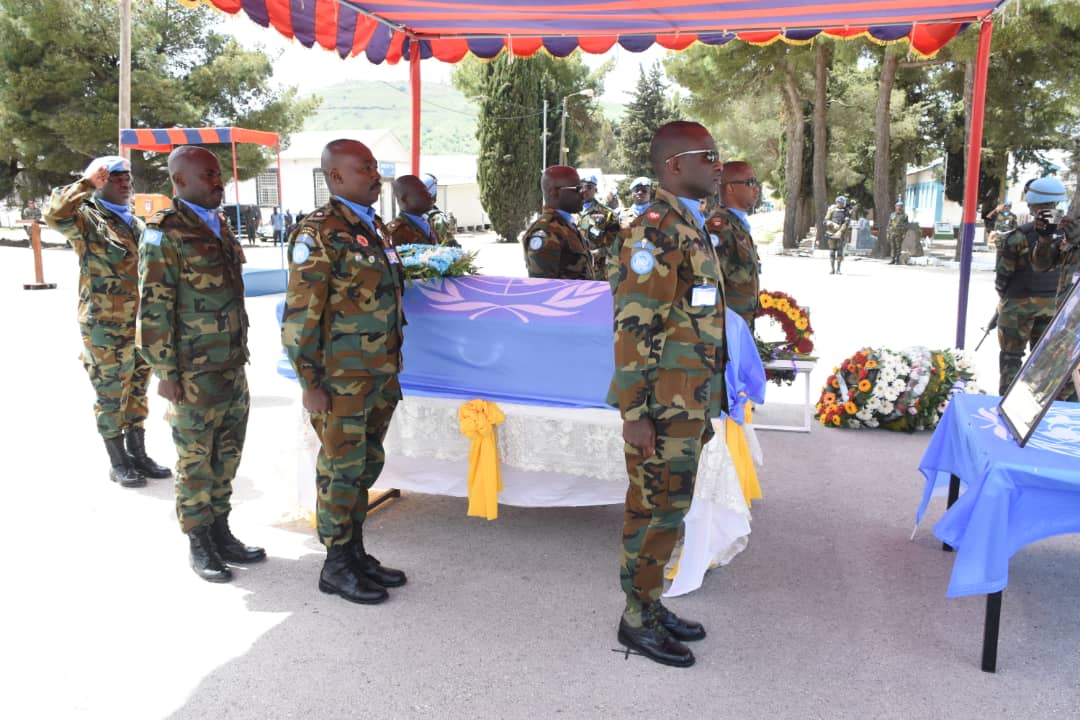 Memorial service held for Major General Vib-Sanziri in Israel