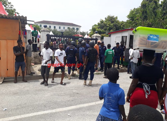 Chaos in Oguaa - Rowdy youth disrupt Fetu Afahye launch