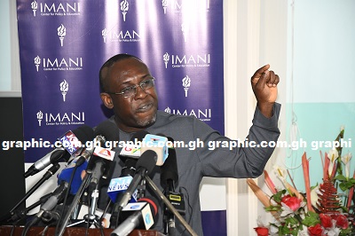 Mr Kofi Bentil — A Senior Vice-President of IMANI 