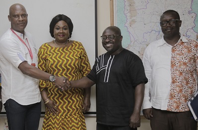 Media General Executives pay courtesy call on Graphic MD