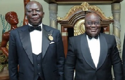 President Akufo-Addo honours Asantehene with anniversary state banquet
