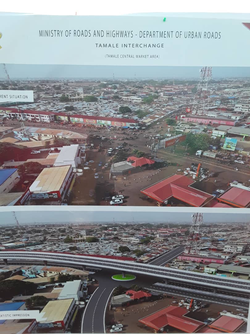 An artistic impression of the Tamale interchange