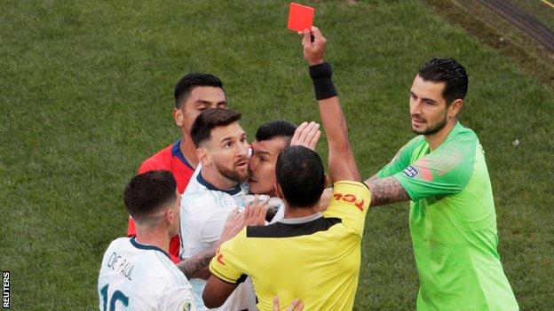 Messi banned for three months
