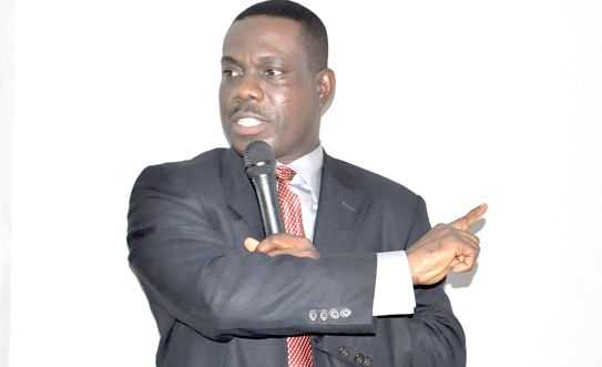 Dr E. Oduro Osae — The Dean of Studies and Research at the Institute of Local Government Studies