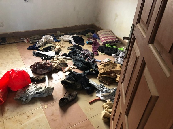 A peep into kidnap suspect’s closet