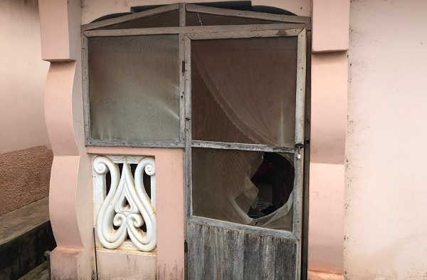 Entrance to the suspect's room at kansawoeodo