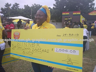Ms Sika Mortoo - The winner