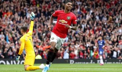 Marcus Rashford has scored all four of the penalties he has taken in competitive senior matches for club and country, including shootouts