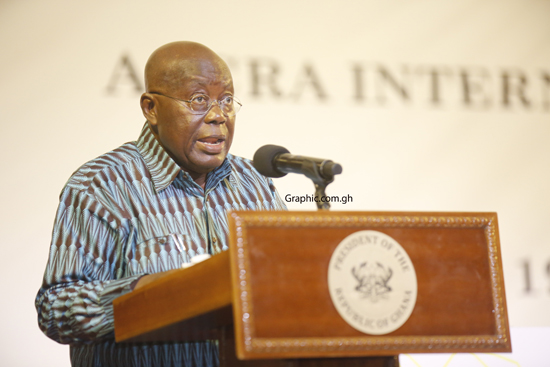 President Akufo-Addo signs illegal mining law