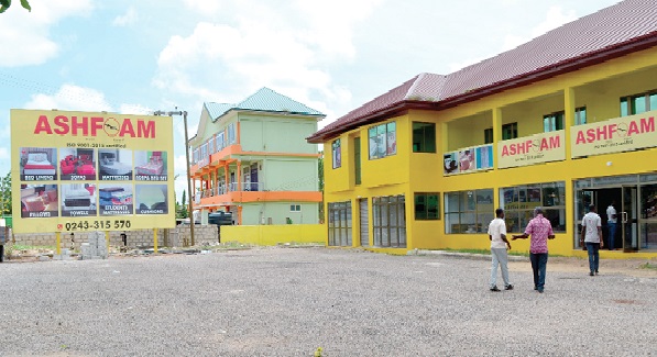 Ashfoam intends to capture the market ahead of its competitors with the opening of the new showroom in Bolga