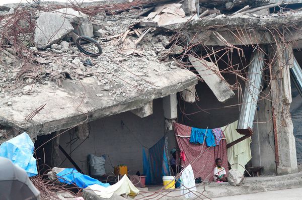 Front view of the dilapidated building. Picture: EMMANUEL BAAH
