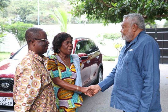 Former MP receives vehicle from Rawlings