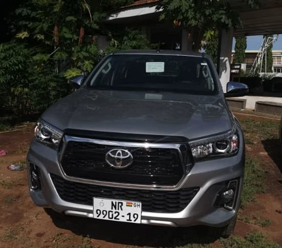 Police retrieve vehicle snatched from NABCO boss at gunpoint