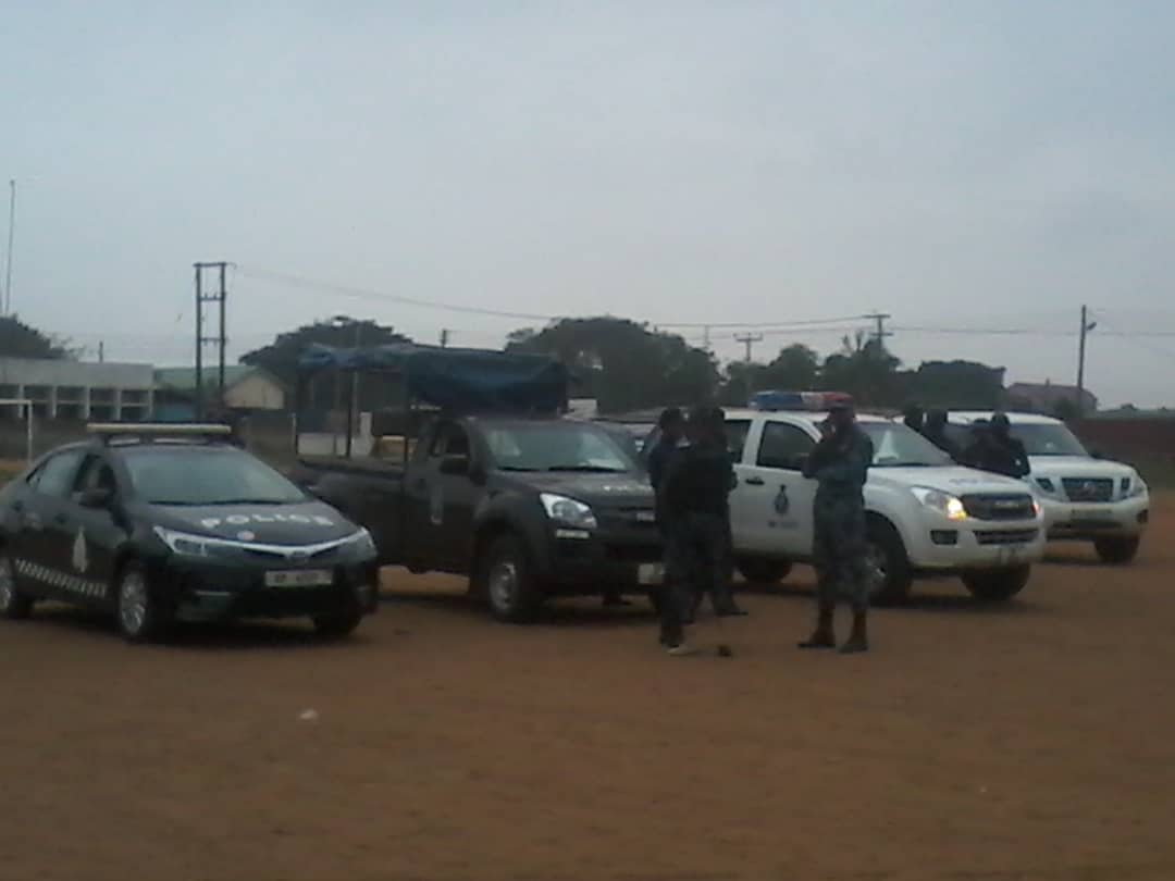 Security beefed up at Ningo-Prampram for NDC primaries 