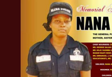 Image result for police woman killed in tamale