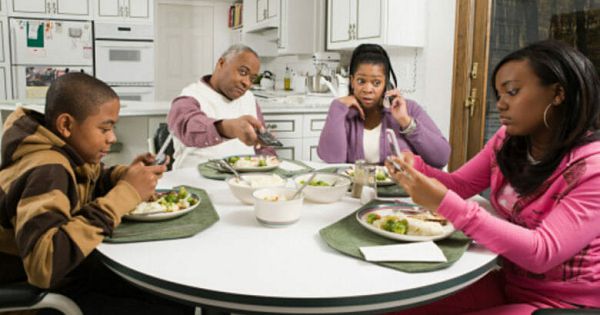 It is rare to spend time together without people getting on their phones Photo Credit: clickondetroit.com