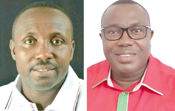 John Boadu — NPP General Secretary and Samuel Ofosu Ampofo — National Chairman, NDC