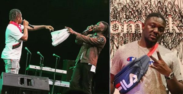 From left; Kelvyn Boy, Stonebwoy , and DJ Mac Smith