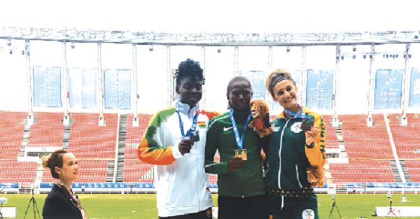 Only the top two athletes advance to the next stage.
