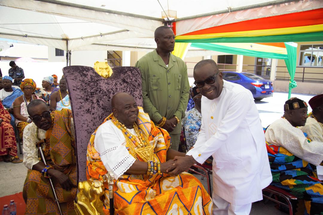 President Akufo-Addo formally commissions Togbi Sri III to mediate Bimbilla chieftaincy dispute