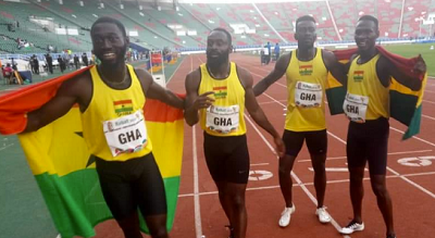 VIDEO: How Ghana won gold in the 4x100 relay