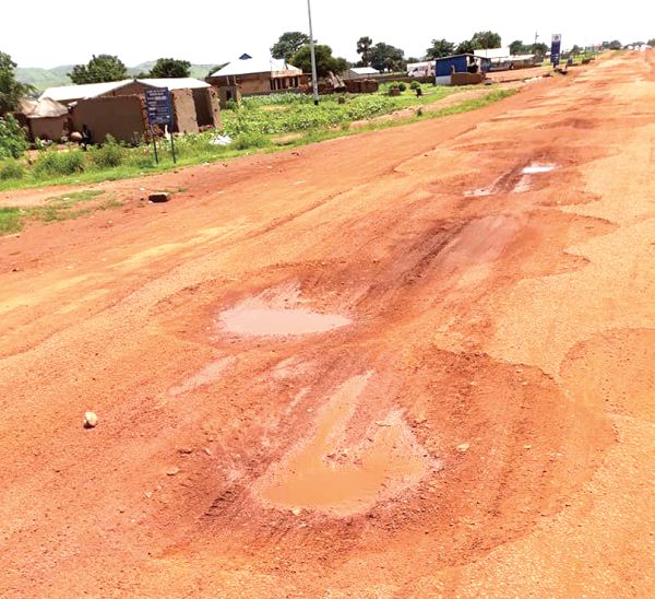Portions of the Bolgatanga-Bawku road