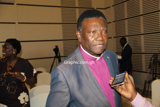Chairman of the National Peace Council (NPC), Most Rev. Prof. Emmanuel Asante