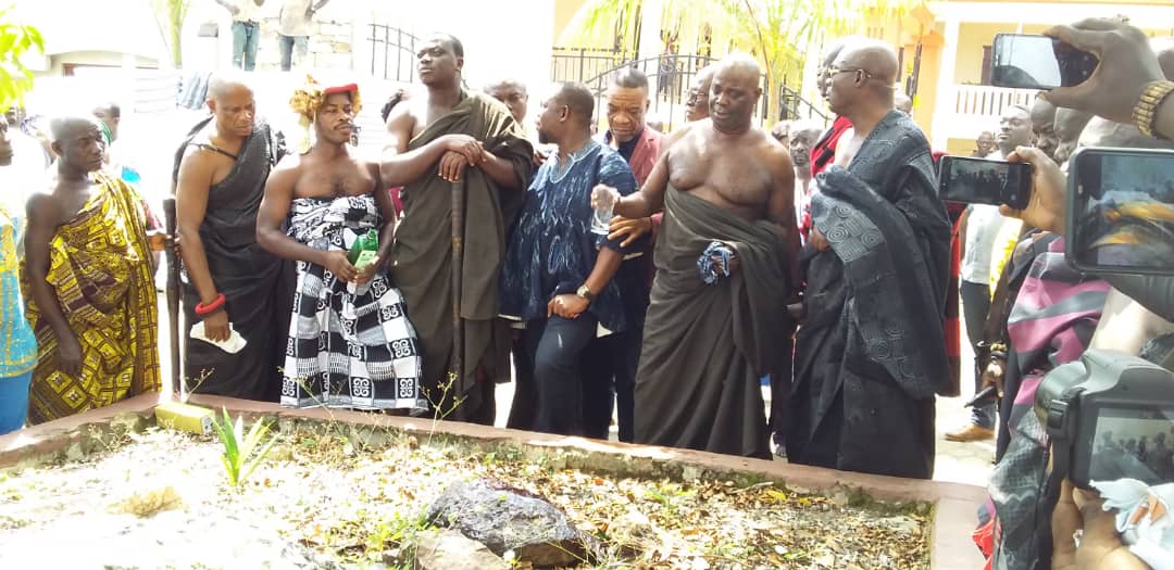 Okyenhene forgives Kwame Zu and lifts ban on NDC in Kyebi area