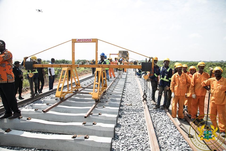 Tema-Mpakadan railway line to be completed in August 2020