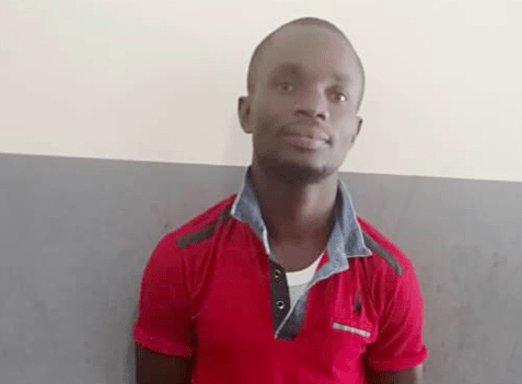 John Afadi after he had been convicted