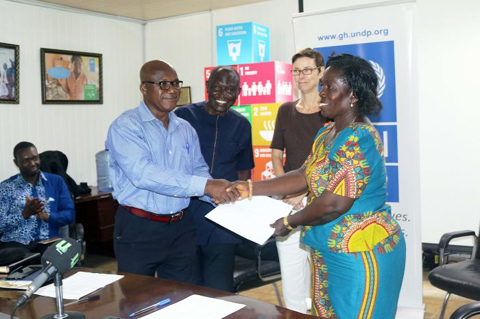 UNDP awards grants to support women focused initiatives  in Ghana