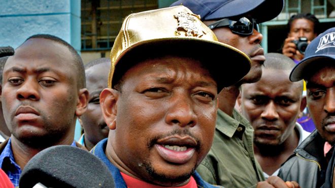  Mike Sonko is known for his love of gold jewellery and clothing. 