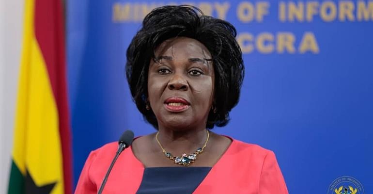 Minister for Sanitation and Water Resources, Mrs Cecilia Abena Dapaah