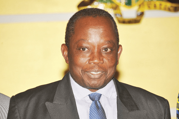 Auditor General, Daniel Yaw Domelevo, reports to work after long leave