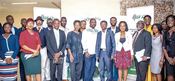 Some of the dignitaries at the launch