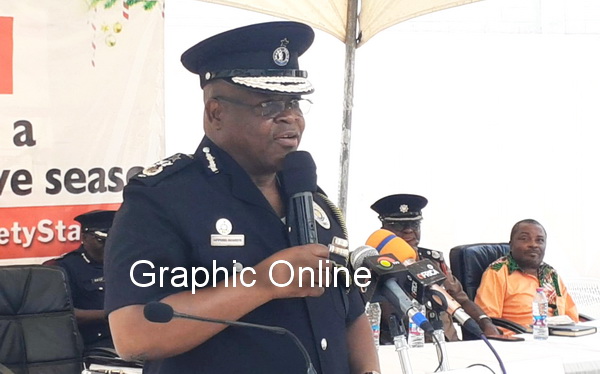 The Inspector-General of Police (IGP), James Oppong-Boanuh