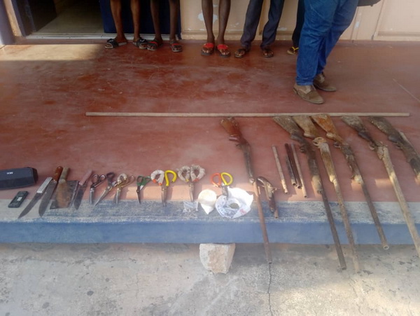 Central region: Police nab five over firearms manufacturing