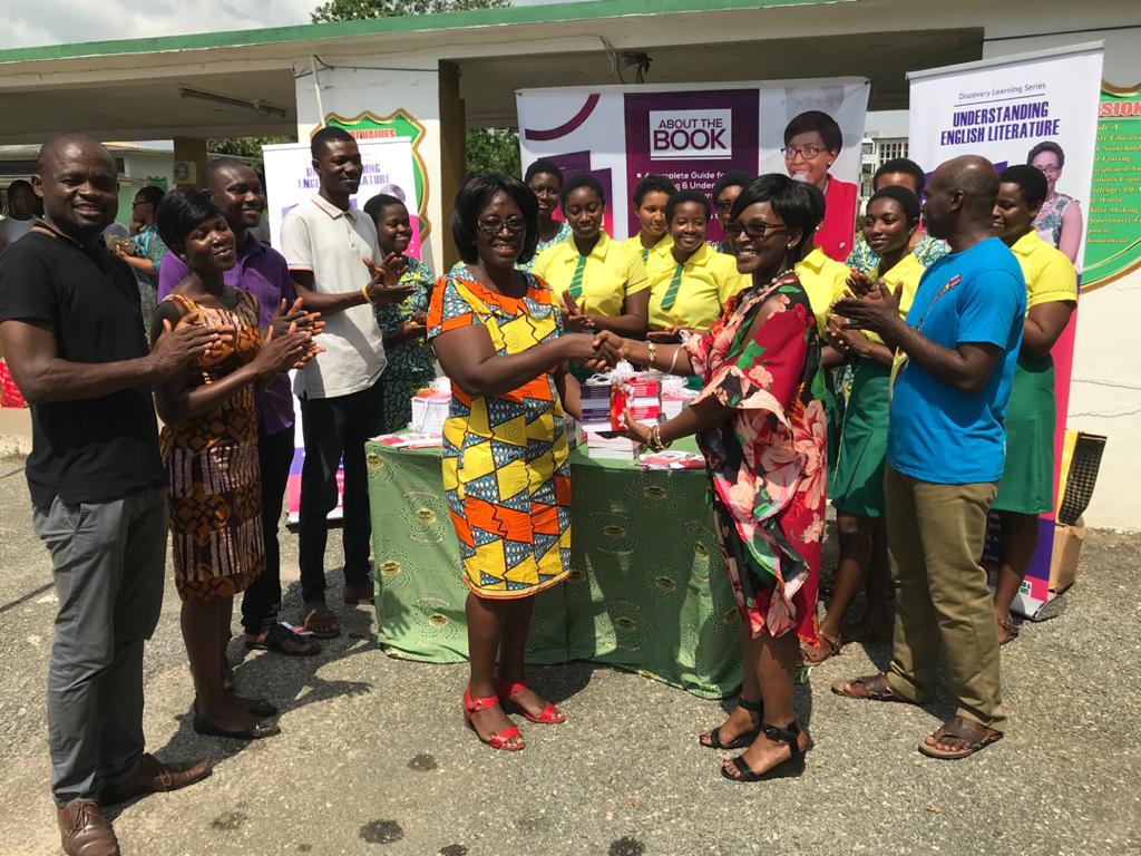 Wesley Girls’ High School receives books to boost performance in English language and Literature