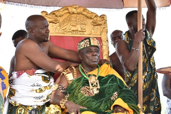 What Okyenhene said about villagers, witches who insult adults [VIDEO]