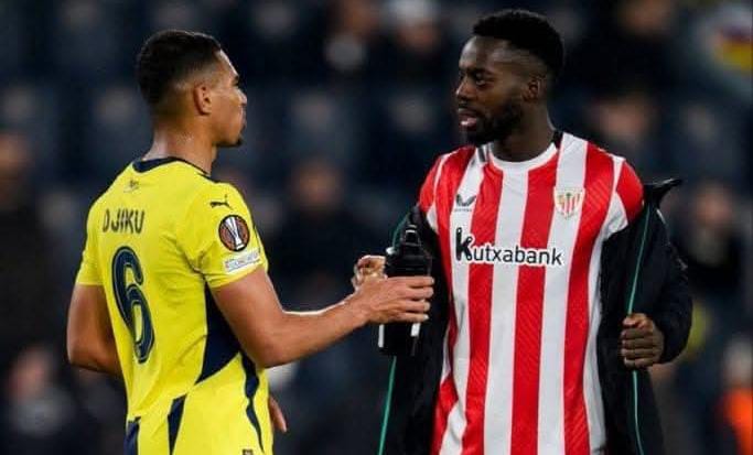 VIDEO: Inaki Williams double sinks Djiku's Fenerbahçe in Europa League  