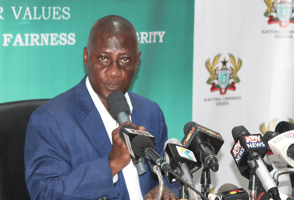 Deputy Chairperson in Charge of Operations, Mr Samuel Tettey