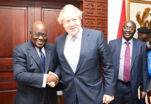 Akufo-Addo congratulates Boris Johnson on UK election win