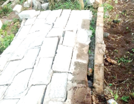 The broken walls