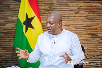 Former President John Mahama 
