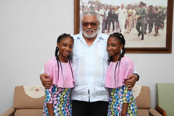 Separated conjoined twins express gratitude to Rawlings