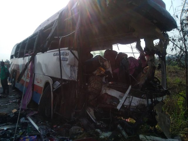 Kumasi-Accra highway accident: 7 dead, 24 discharged, 21 others on admission