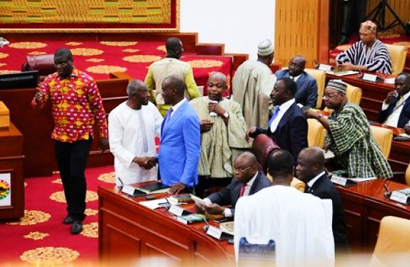 Minority walks  out over Holiday Bill