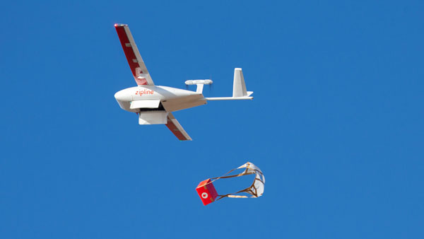 Zipline delivers 79,800 medical products via drone