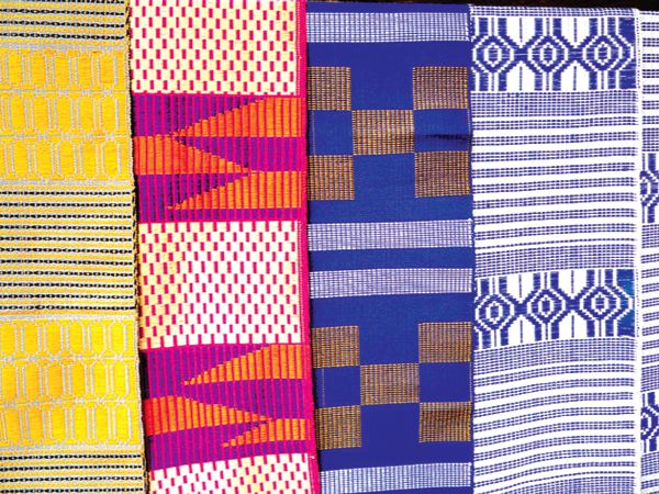  Kente and smocks will be on display